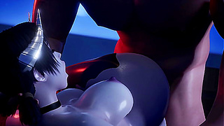 Fiery 3D Fantasy Ignites Steamy Encounter in Vivid Detail