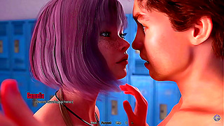 Curious Student Sneaks Peek at Teachers Luscious Curve in Steamy Classroom Fantasia