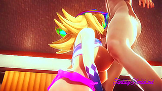 Dark Magician Tempts Yugis Hero in Hot Blowjob Wild Sex – Yu-Gi-Oh! Lust Tale