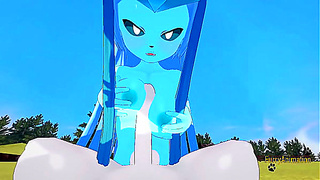 Cinderace Melts Glaceons Chill with Blazing Desire – Steamy Encounter Ignites