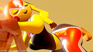 Pikachu Libre Gets Dominated in Steamy Multi-Angle Encounter
