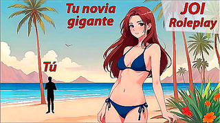 Sensual Giantess Dominates with Spanish MOANS - Erotic Hentai Fantasy