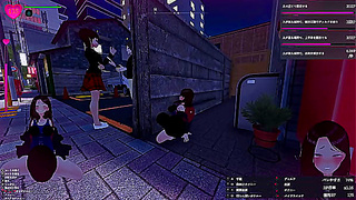 Futonari Seduction Heats Up Laundry Day in Busty Swimwear Fantasia