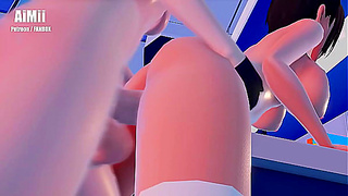 Yuuka Dominates in Hot Futanari Tryst – Blue Archive Lewd Romance