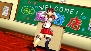 Yamatos Wild Shemale Metamorphosis Ignites Hot MMD Hentai Action