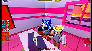 Cops Caught Off Guard by Steamy Blowjobs Mid-Roblox Heist Chaos