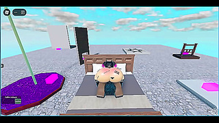 Roblox Gamer Meets Bold Black Avatar for Hot Virtual Romance