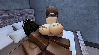 Roblox Babe Pushed to the Edge in Hot Animated Encounter
