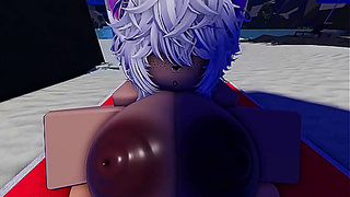 Roblox Gamer Seduces Stranger During Steamy Beach Encounter Online