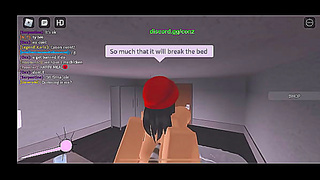 Roblox Girl Swept Away by Hot Virtual Tryst in Digital Fantasy Realm