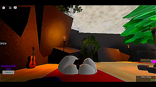 Curvy Milf Takes Big Load in Busty Roblox Adventure Shemale Fuckfest