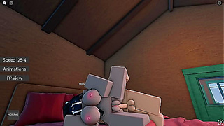 Steamy Hideaway: Forbidden Liaison in Roblox Wilderness Cabin Roleplay