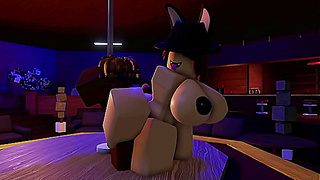 Roblox Gamer Surrenders to Fiery Virtual Passion in Hot Roleplay Moment