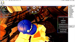 Roblox Babe Takes Control in Wild Hentai Ride with You