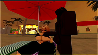 Blanca Rides Huge Rod in Steamy Roblox Hentai Fantasy Adventure