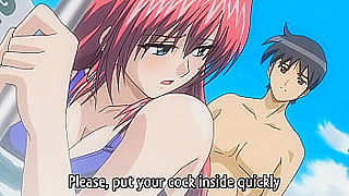 Step stepsis Begs for Hard Dick by the Pool – Wild Blowjob Action (Eng Sub)