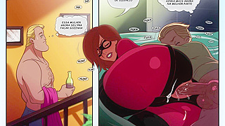 MILF Mirages Wild Ride in Incredibles-Themed Hentai Fantasy