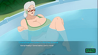 Step-Grandma Unleashes Forbidden Cravings in Steamy Milf Hentai Encounter