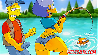Marge Simpsons Steamiest Curves Ignite Wild Hentai Fantasies