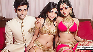 Desi MILF Teaches Stepmom Secrets in Hot Hentai Fantasy