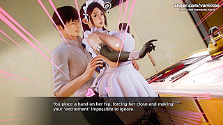 Naughty Waifu Succumbs to Temptation in Steamy College Hentai Encounter