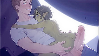 Tiny Princess Seduced by Massive Warriors Throbbing Shaft in Otherworld Harem Tale