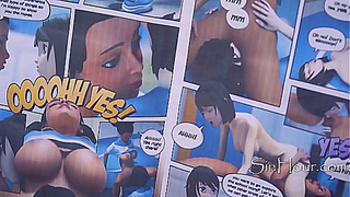 Cute Maidens Explore Forbidden Desires in Busty Hentai Fantasy World