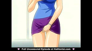 Big-Titted Lesbians Entangled in Steamy Hentai Titfight Action