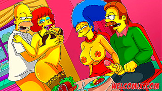 Swap Wives Gone Wild – The Simptoons Steamy Secret Affair Unfolds