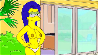 Marge Takes on the Playdudes in Steamy Simpsons Fantasy