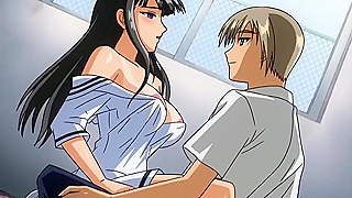 Passionate Night Swim: Anime Couples Steamy Secret Tryst Beneath the Moonlight