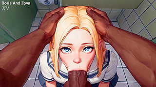 Blushing Teen Takes First Thick Dick Deep Then Rides Hard Stall Sex