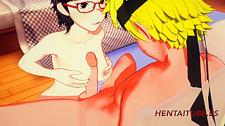 Sarada Tempts Naruto with Hot Blowjob Leading to Steamy Hentai Action