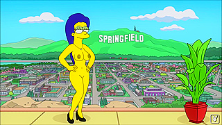 Homer Marge Heat Up Springfield with Wild Anime Fantasy Fling