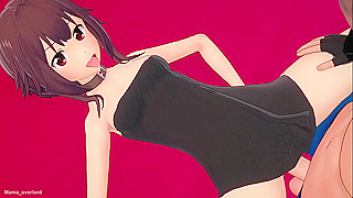 Megumins Seductive Dance Ignites Fiery Lust in Hidden Love Motel Tryst