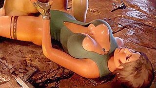 Lara Crofts Hot Escape: A Busty Tomb Raider XXX Animation Fantasy