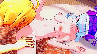 Sultry Genshin Ladies Ignite Steamy 3D Hentai Fantasies with Fierce Desire