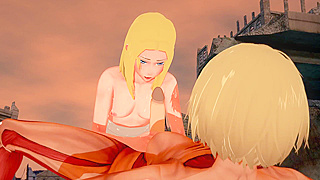 Futanari Titan Tempts Virgin Maid in Hot Fantasy Romance