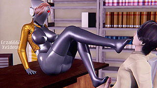 Dual Delights: Twin Bots Entwined in Secret Lust - Atomic Heart Ecstasy Unleashed