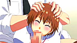 Big-Titted Anime Beauties Enjoy Wet Blowjob Fantasies Together