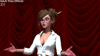College Coeds Pleasure Two Guys in Hot Theatre Double Penetration Fantasy