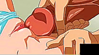 Luscious Hentai Vixen Takes Double Penetration in Hot Anal Ride