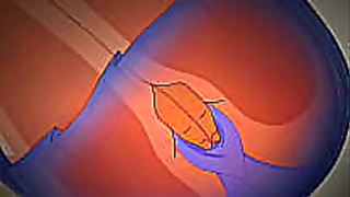 Young Hentai Babe Delivers Mind-Blowing Blowie Ending in Creampie Glory