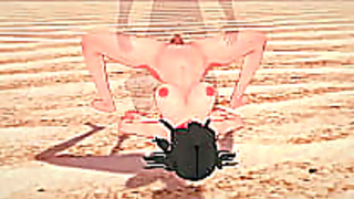 Nanamis Busty Beach Encounter – Steamy Titjob Creampie Fun