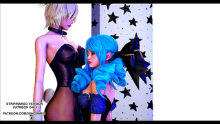 Curvy Teen Tempts with Sensual K-Pop Dance in Steamy Hentai Fantasy