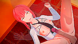 Makima Begs for Wild Lesbian Passion in Steaming Hentai Fantasy