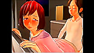 Lustful 3D Waifu Entices Multiple Lovers in Wild Hentai Threesome