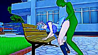 Curvy Maid Tempts Horny Goblin with Blowing Before Wild Anal Rodeo