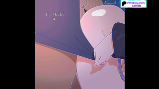 Voluptuous Animated Beauty Impaled by Massive Dick in Epic Creamy Climax