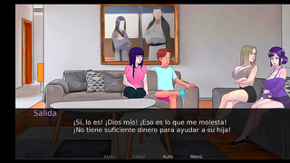 Voluptuous French MILF Teases Brave Hero with Sensual Twerking in Steamy Hentai Tale